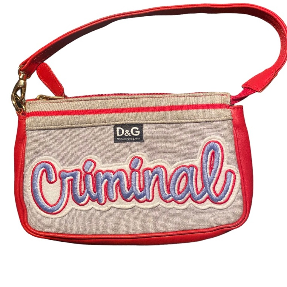 VINTAGE AUTHENTIC D&G 🚨🚨CRIMINAL BAG 🚨